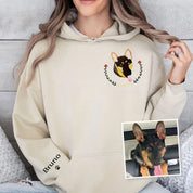 Custom Pet｜From Your Photo｜Embroidered Sweatshirt｜Hoodie