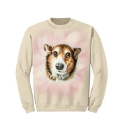 Pet Portrait Custom Airbrush Photo-Realistic | Sweatshirt Hoodie