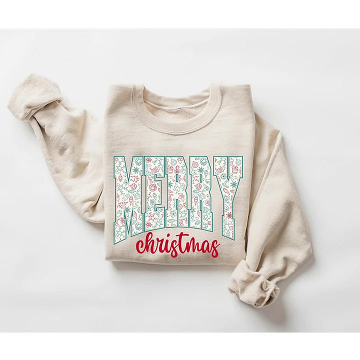 Custom Velvet Christmas Sweatshirt