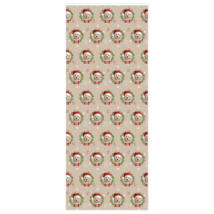 Custom Pet Holiday Gift Wrap | Personalized Dog Wrapping Paper