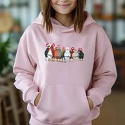 Cute Chicken Farm Animals Holiday Christmas Sweatshirt