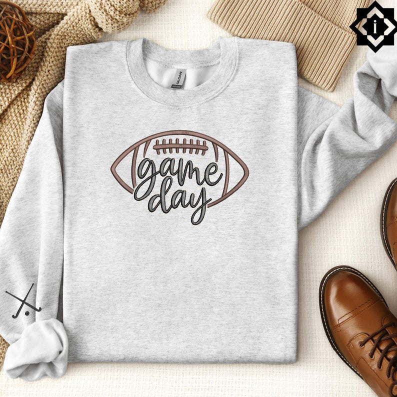 Embroidered Game Day Shirt