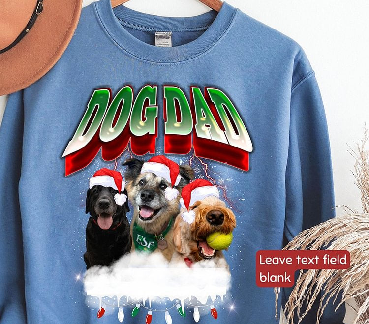 Custom Pet Photo | Christmas Sweatshirt Hoodie T-shirt