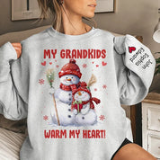 My Greatest Blessings Call Me Grandma - Family Personalized Custom Unisex Sweatshirt Hoodie