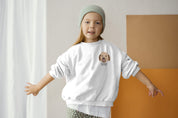 Custom Embroidered Pet | Sweatshirt for Kids | Dog Embroidery | Personalized Kids Sweatshirt