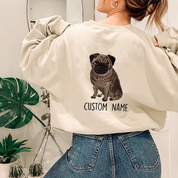 Custom｜Pet Fullbody Fullcolor｜Embroidered｜T-shirt Sweatshirt Hoodie