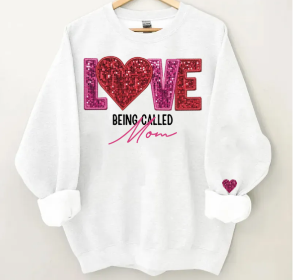 Personalized Sweatshirt - Love Being Called Grandma