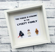 I Love You I Know | Princess Leia & Han Solo | Mini Figure | Star Wars | Frame | Gift | Love | Valentine's Day