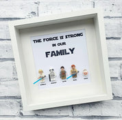 I Love You I Know | Princess Leia & Han Solo | Mini Figure | Star Wars | Frame | Gift | Love | Valentine's Day