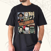 Retro Halloween Horror Movie Shirt