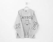 Pet Varsity Sweatshirt｜Custom Embroidered Pet Sweatshirt｜College Pet Hoodie