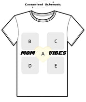 Custom Mom Vibes Vintage Photo Tee Sweatshirt