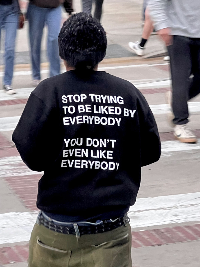 Stop Trying Crewneck/Hoodie