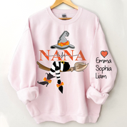 Grandma Life Witch Sweatshirt | Custom Grandma & Kids