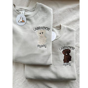 Custom Pet Portrait Embroidered | T-shirt | Sweatshirt | Hoodie