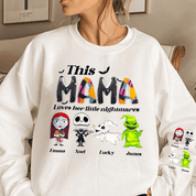 Personalized This Mama Loves Her Little Nightmares Sweatshirts