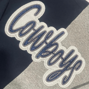 Dallas Cowboys Sweatshirt |  Glitter Appliqué | Embroidered Fan Apparel