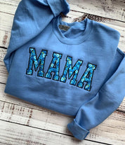 Mama Sweatshirt | Custom Embroidered Sweatshirt