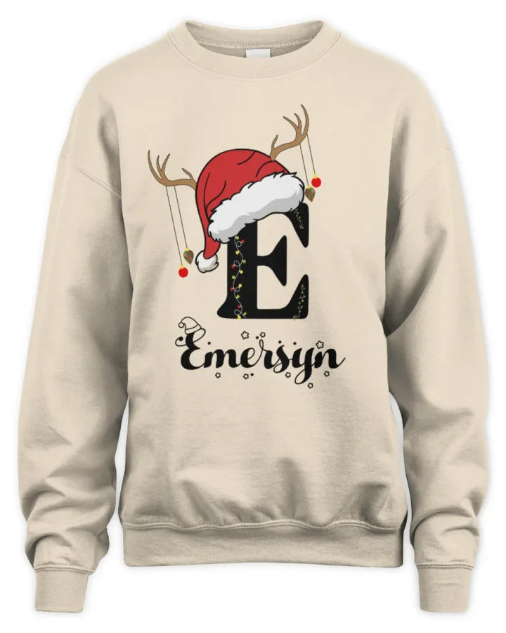 Alphabet Christmas - Personalized Custom Shirt - Birthday