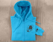 Custom Embroidered | Pet Photo | Zip Up Hoodie