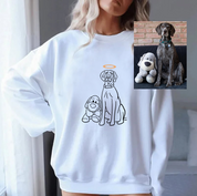 Custom｜Pet Photo｜Embroidered Sweatshirt