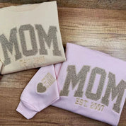Custom Applique Glitter Mama Sweatshirt/T-shirt