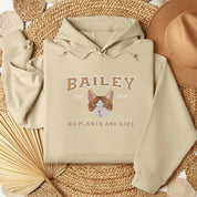 Personalized Embroidered｜Pet Sweatshirt with Pets Name｜Custom Text