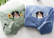 Custom Embroidery Hoodie｜From Photo｜Personalized Dog Sweatshirt