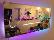 🔥Personalized Name Mirror - Light Up Mirror