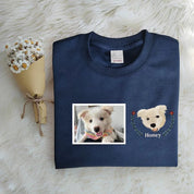 Custom Pet｜From Your Photo｜Embroidered Sweatshirt｜Hoodie