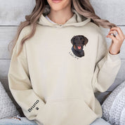 Personalized Embroidered｜Pet Sweatshirt｜Custom Pet Portrait Sweatshirt