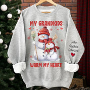 My Greatest Blessings Call Me Grandma - Family Personalized Custom Unisex Sweatshirt Hoodie