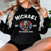 Customized Vintage Halloween Characters Sweatshirt