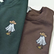 Cowboy Ghost Embroidered Sweatshirt