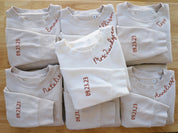 BRIDESMAID CUSTOM  Embroidered Crewneck