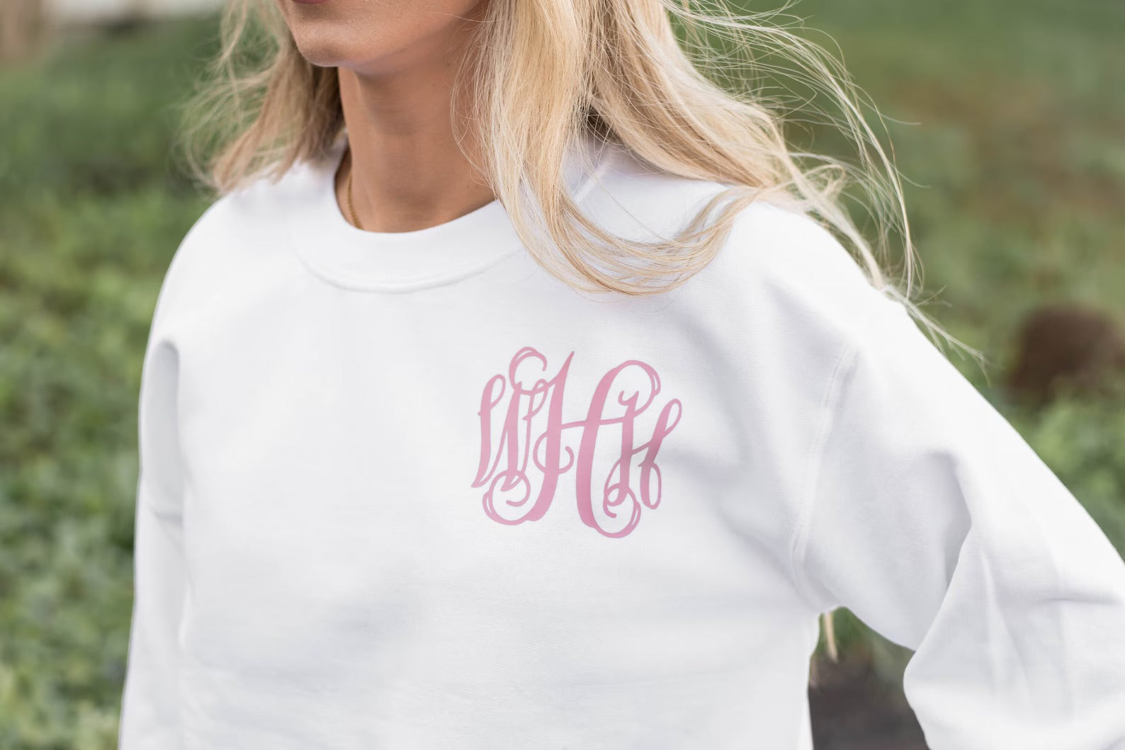 Monogram Sweatshirt | Super Soft |Personalized