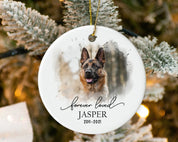 Dog Memorial Ornament | Custom Photo