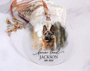 Dog Memorial Ornament | Custom Photo