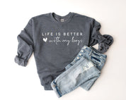 My Boys Sweatshirt｜Mother's Day Gift