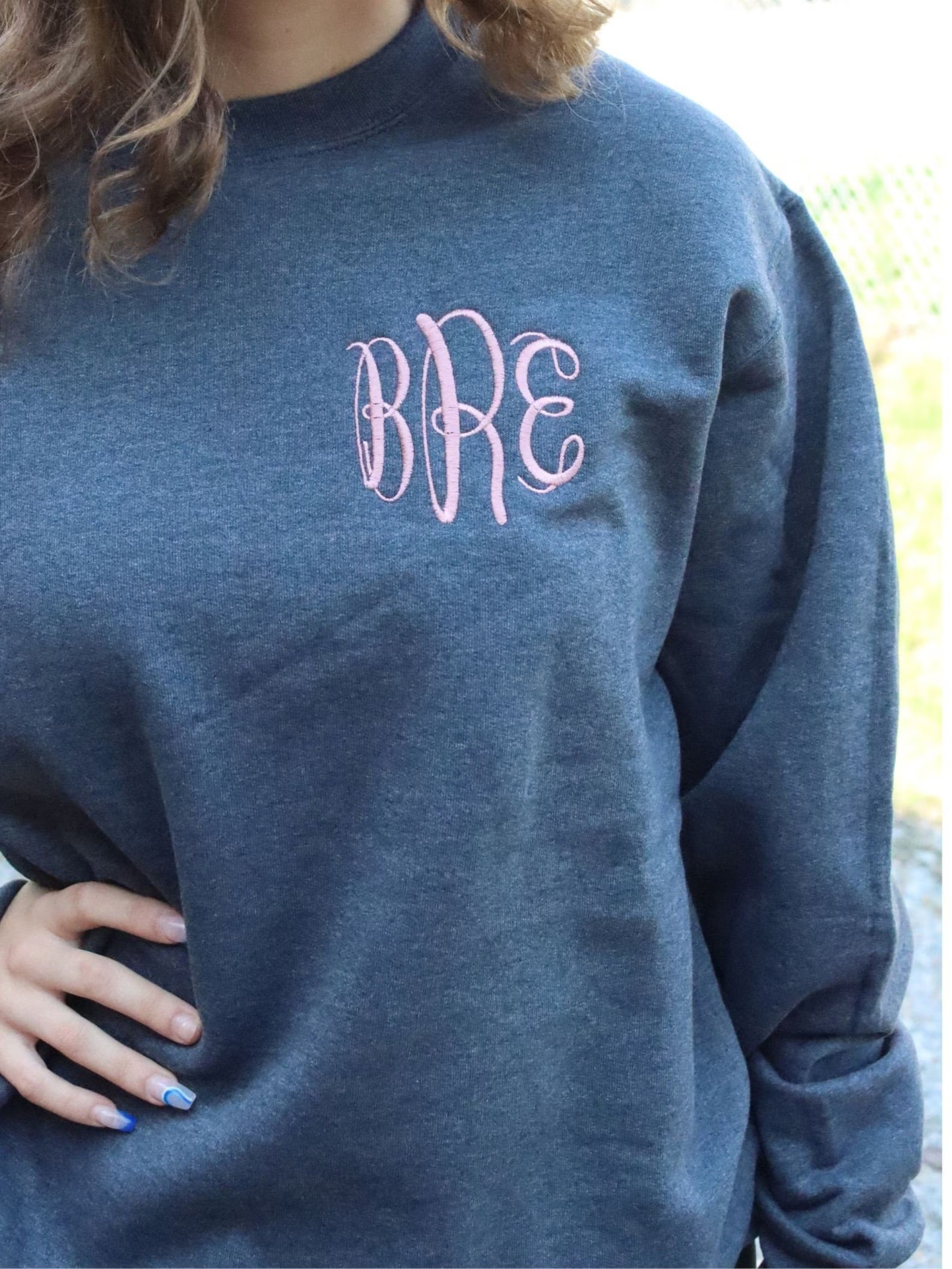 Monogram Sweatshirt | Super Soft |Personalized