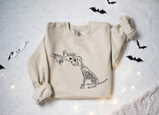 Dog Skeleton Sweatshirt  |  Funny Dog Shirt