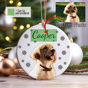 Personalized Puppy Picture Ornament