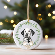 Custom Ornament Christmas Dog Ornament