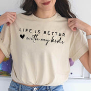 Life Is Better With My Boys｜Sweatshirt and Shirts｜Gift for Mom of Boys