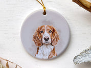 Personalized Pet Watercolor Ornament | Christmas Gift