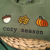 Fall Embroidered Sweatshirt | Cozy Season Sweatshirt