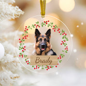 Personalized Dog Photo Ornament