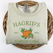 Embroidered  Pumpkin Patch Crewneck