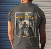 Haunted House Halloween T-Shirt | Halloween Scary T-Shirt