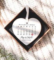 Married Ornament | Wedding Gift | Wedding Date ornament